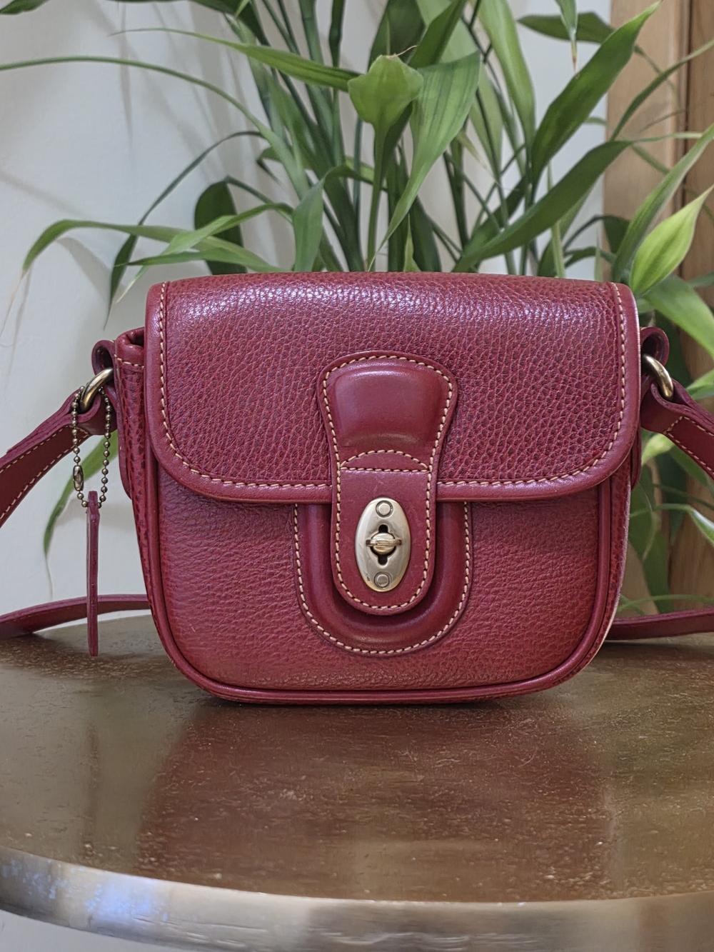 Vintage Turnlock Coach Bag